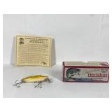 1894-1994 Genuine Heddon Centennial Edition Dowagiac Wood River Runt Fishing Lure in Box