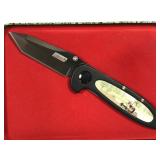 Coleman Knife “Gone Fishing” in tin holding Case