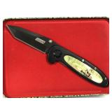 Coleman Knife “Gone Fishing” in Tin Holding Case
