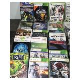Large lot of video games