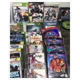 Large lot of video games