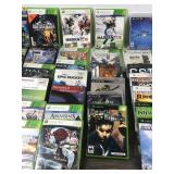Large lot of video games