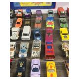 59 die cast cars with carry case