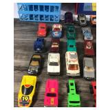 59 die cast cars with carry case