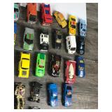 59 die cast cars with carry case