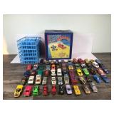 59 die cast cars with carry case