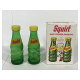 1974 Squirt Salt and Pepper Shakers in original box