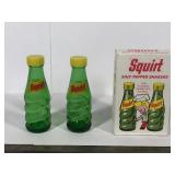 1974 Squirt Salt and Pepper Shakers in original box