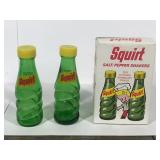 1974 Squirt Salt and Pepper Shakers in original box