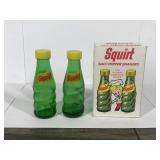 1974 Squirt Salt and Pepper Shakers in original box