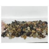 Lot of polished rocks