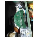 Metal tackle box of tackle