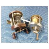 2 Vintage fishing reels