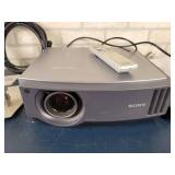 SONY Baravia Video Projector - Model VPL-AW15 - Tested and works! + LG Blue Ray Player (Untested)