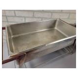 (2) Commercial Chaffing Dishes (20" x 12") - No Covers - NO SHIPPING