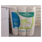 Multiple New Toilet Seats and New Package of Toilet Paper - NO SHIPPING