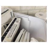 Multiple New Toilet Seats and New Package of Toilet Paper - NO SHIPPING