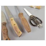 Chicago Cutlery Knife Set in Wood Block - Unused - Missing (2) Knives