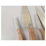 Chicago Cutlery Knife Set in Wood Block - Unused - Missing (2) Knives