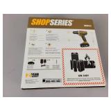New Shop Series Cordless 3/8" Drill Driver with Battery and Charger - Sealed Box