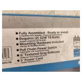 New Lithonia 48" Fully Assembled Shop light with New Bulbs - NO SHIPPING