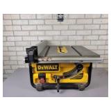 DeWalt Model DW745 10" Compact Job Site Table Saw - Tested and Works - NO SHIPPING