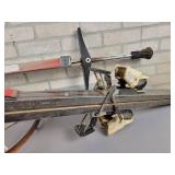 ROSS GNO Downhill Skis, Basketball Hoop and Razor Pogo Stick - NO SHIPPING