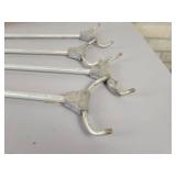 Sportcraft Shuffleboard Set with (4) Poles and (8) Discs - NO SHIPPING