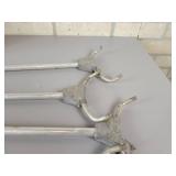 Sportcraft Shuffleboard Set with (4) Poles and (8) Discs - NO SHIPPING