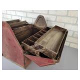 Vintage Steel Foldout Toolbox - NO SHIPPING