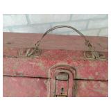 Vintage Steel Foldout Toolbox - NO SHIPPING
