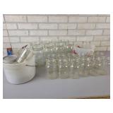 (8) Wide Mouth Quart Mason Jars, (12) Pint Mason Jars and More - NO SHIPPING