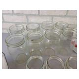 (8) Wide Mouth Quart Mason Jars, (12) Pint Mason Jars and More - NO SHIPPING