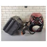 Vintage KRAUSER Motorcycle "Trunk" with Mount and Windshield - NOS HIPPING