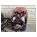 Vintage KRAUSER Motorcycle "Trunk" with Mount and Windshield - NOS HIPPING