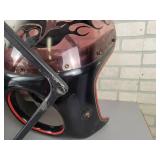 Vintage KRAUSER Motorcycle "Trunk" with Mount and Windshield - NOS HIPPING