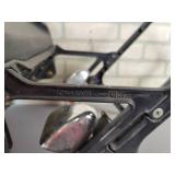 Vintage KRAUSER Motorcycle "Trunk" with Mount and Windshield - NOS HIPPING