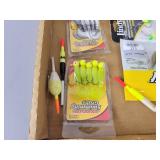 Lot of Fishing Tackle, Fillet Knife and More