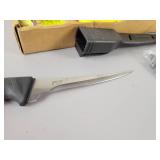 Lot of Fishing Tackle, Fillet Knife and More