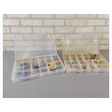 (2) Organizers with Lots of Fishing Tackle