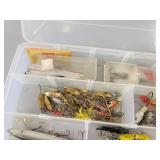 (2) Organizers with Lots of Fishing Tackle
