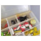 (2) Organizers with Lots of Fishing Tackle