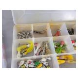 (2) Organizers with Lots of Fishing Tackle