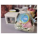 Large Lot of Mugs, frames and Décor - Most appear New - NO SHIPPING