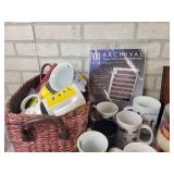 Large Lot of Mugs, frames and Décor - Most appear New - NO SHIPPING