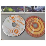 (3) Nintendo Wii Consoles (All Power on), Controllers and Games