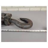12-Ton Snatch Block with Hook - NO SHIPPING