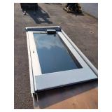 Aluminum Commercial Door with Frame - NO SHIPPING