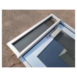Aluminum Commercial Door with Frame - NO SHIPPING