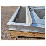 Aluminum Commercial Door with Frame - NO SHIPPING